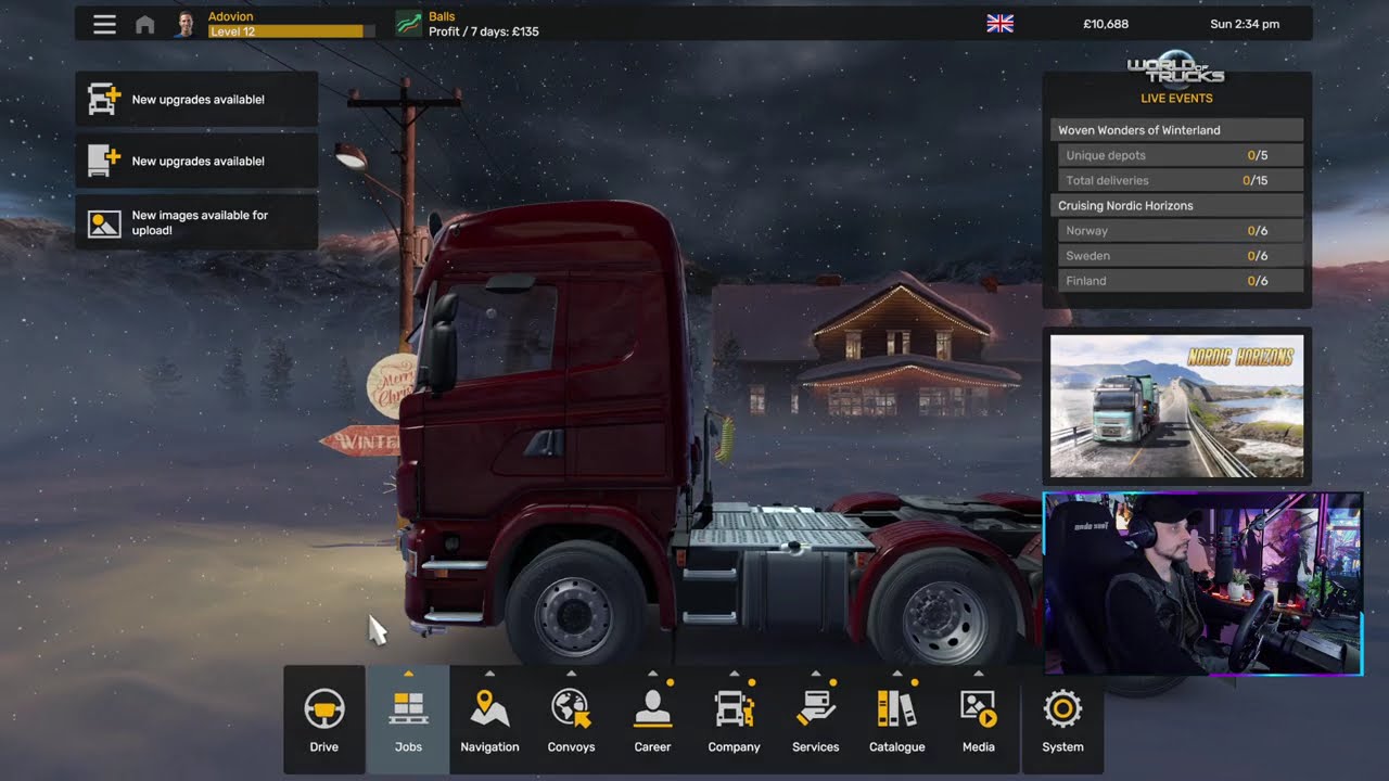 🔴Grinding (Euro Truck Simulator 2) Episode 6 | Livestream