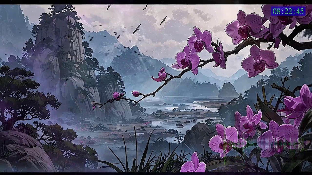 Healing Chinese Flute and Guzheng Sounds