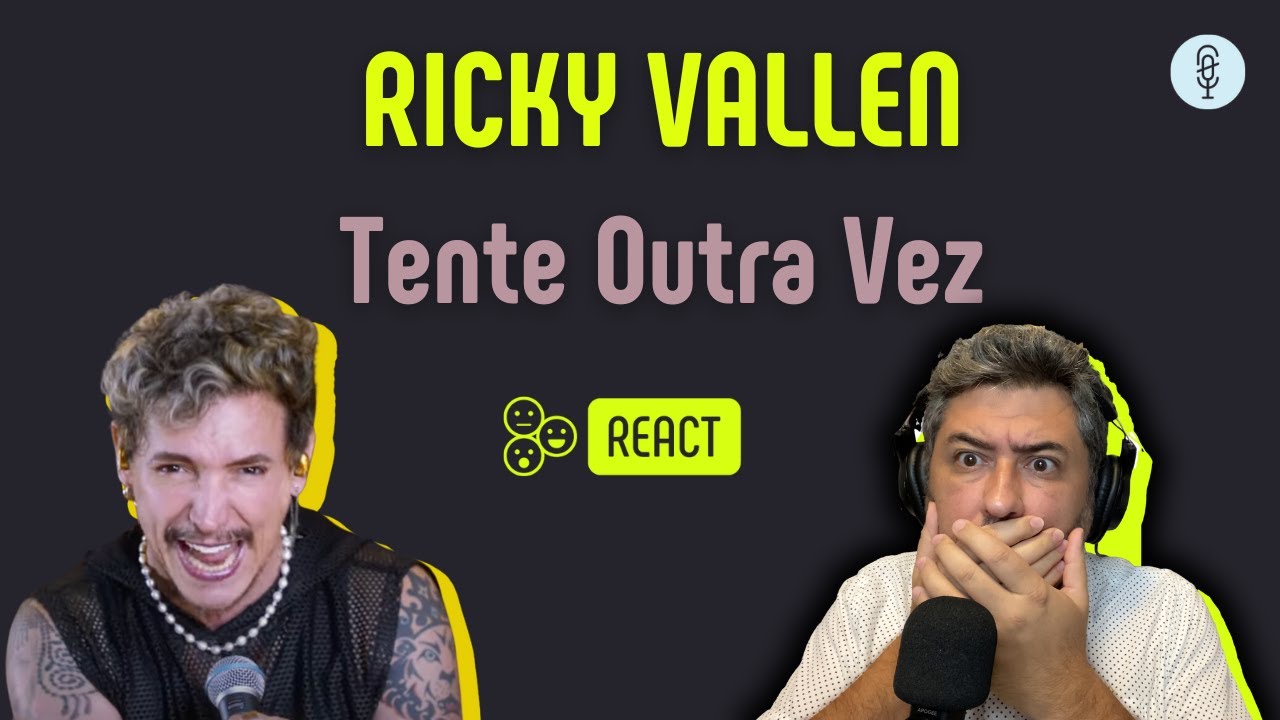 RICKY VALLEN | TENTE OUTRA VEZ | Vocal coach REACTION & ANÁLISE | Rafa Barreiros