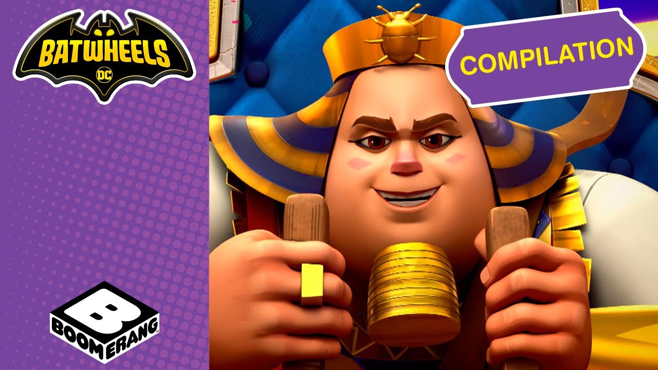 Compilation dei nuovi cattivi a Gotham | Batwheels | Boomerang Italia