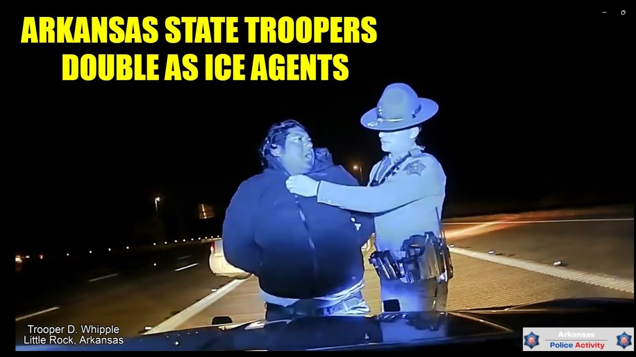 Illegal Alien Meets No Nonsense Arkansas State Trooper-Reckless Suspect Deported
