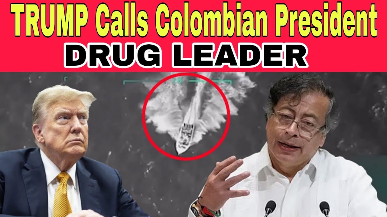 Trump Calls Colombian President a &ldquo;Drug Leader&rdquo; and Ends All U.S. Aid | Major Breaking News #trump 