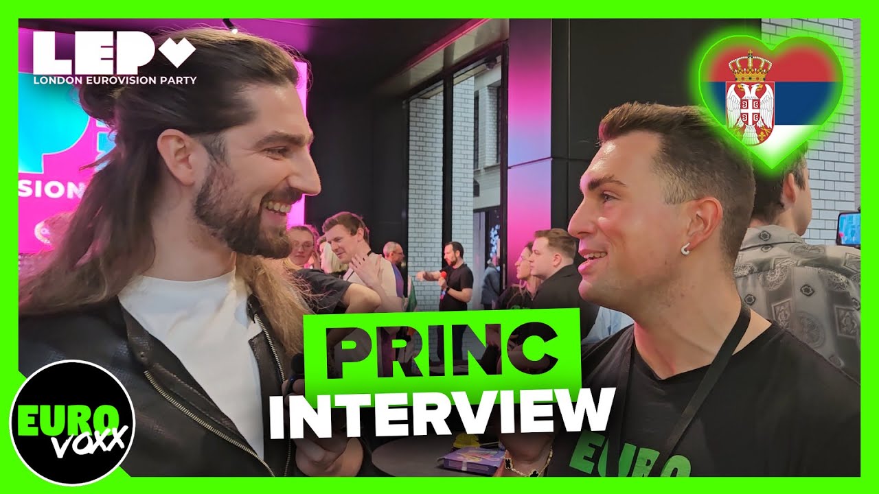 🇷🇸 PRINC - MILA (INTERVIEW) // London Eurovision Party 2025 // Serbia Eurovision 2025 🎤