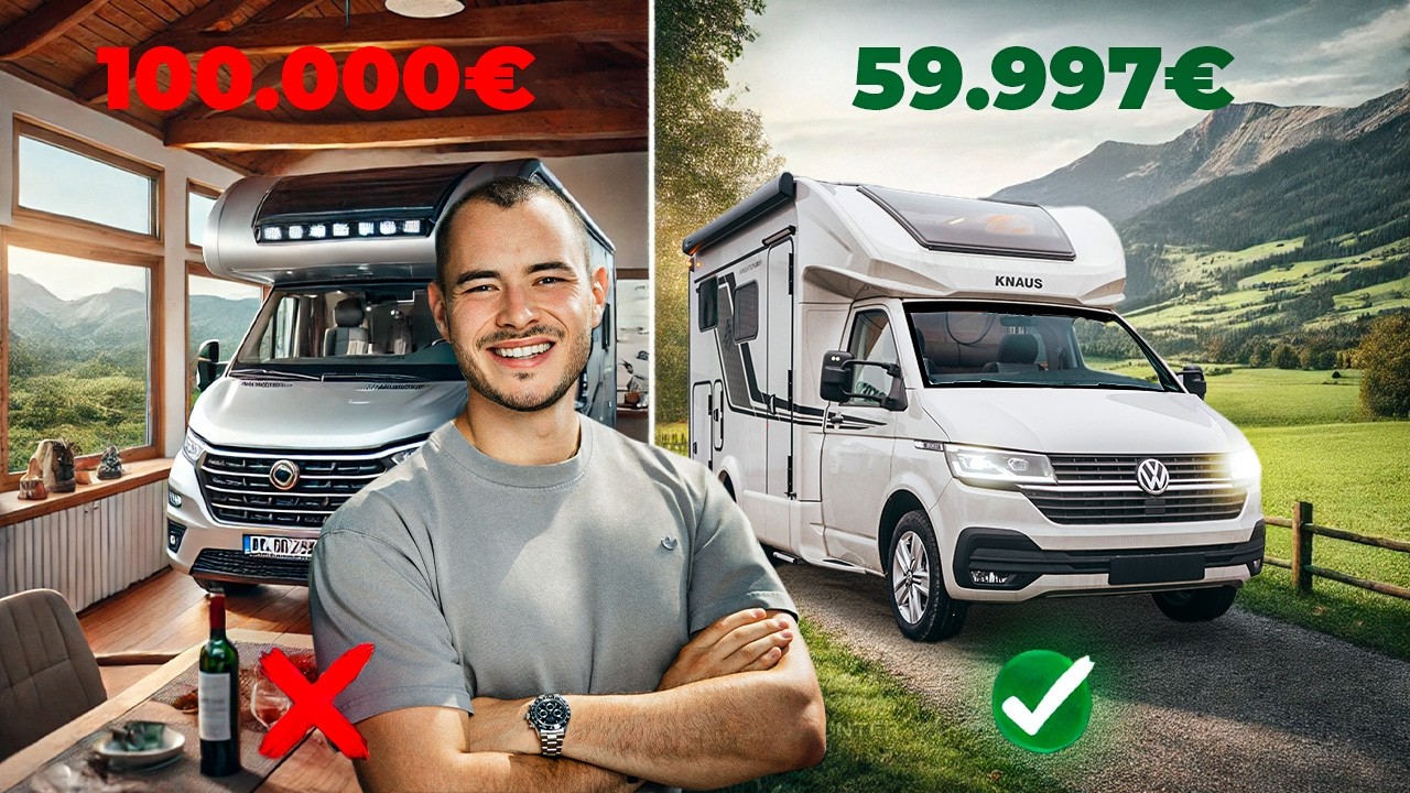 Das günstigste Wohnmobil 2025 – KNAUS Tourer Van 500 MQ Vansation VOLL ausgestattet & unter 60.000€!