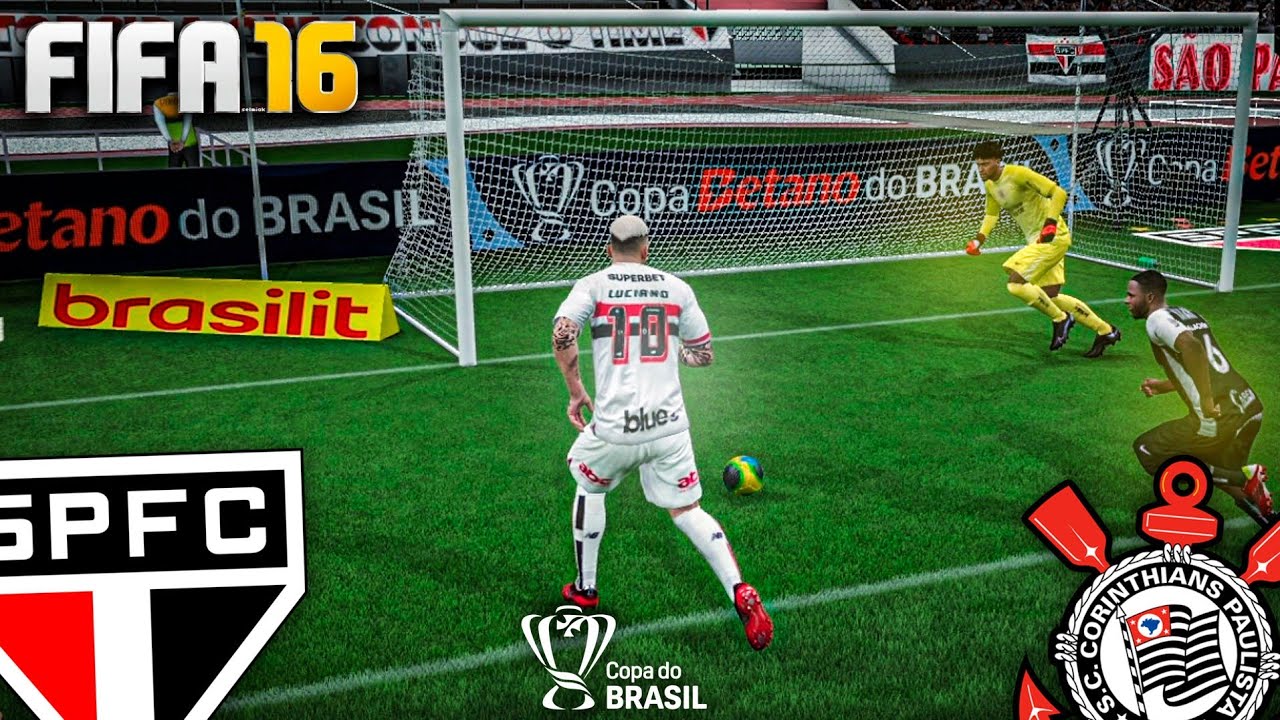 FIFA 16 - SEMI FINAL! S&Atilde;O PAULO X CORINTHIANS! DECIS&Atilde;O! (FIFA FRIENDS) MODO CARREIRA T3 EP10