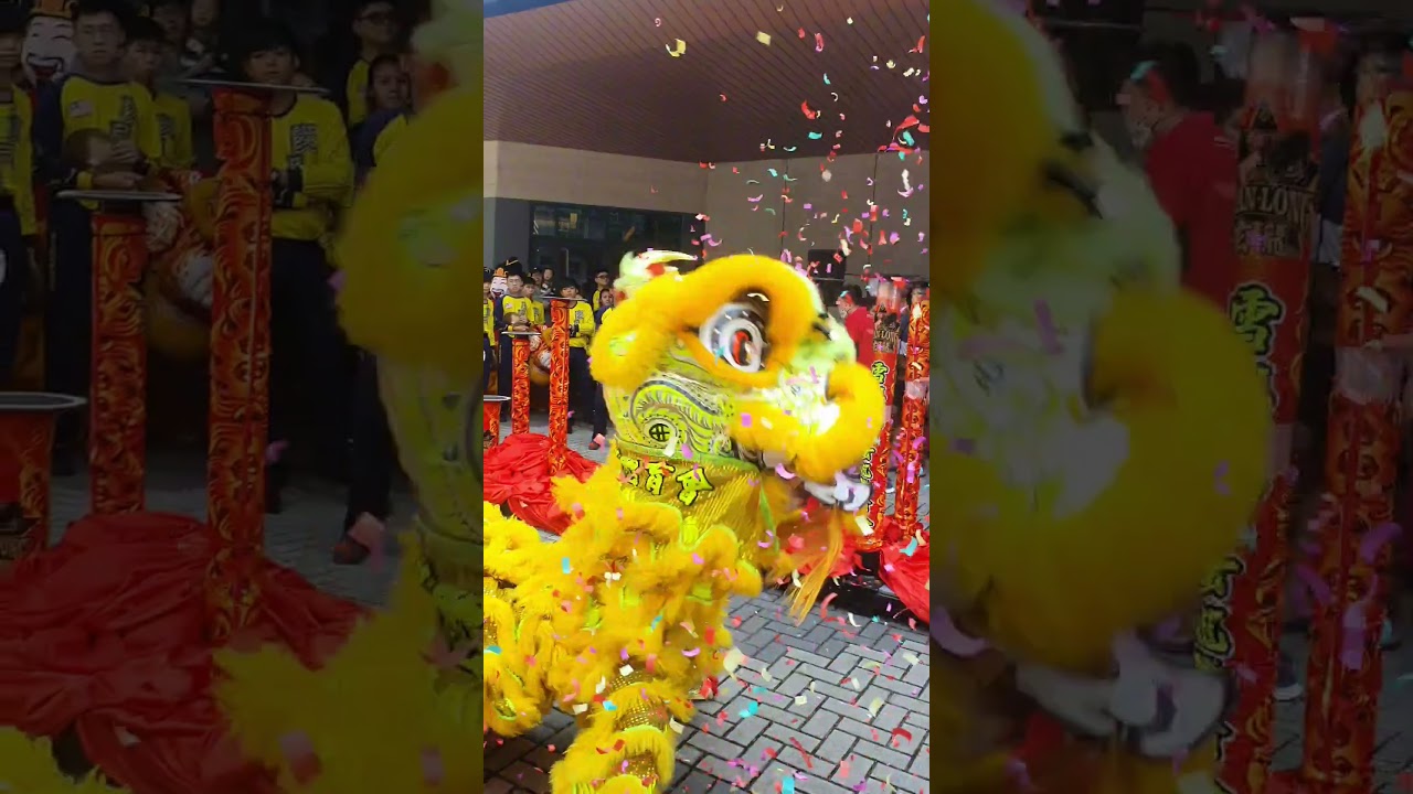 Acrobatic Lion Dance - Spiral Landing By Xuan Long Dragon And Lion Dance Rawang