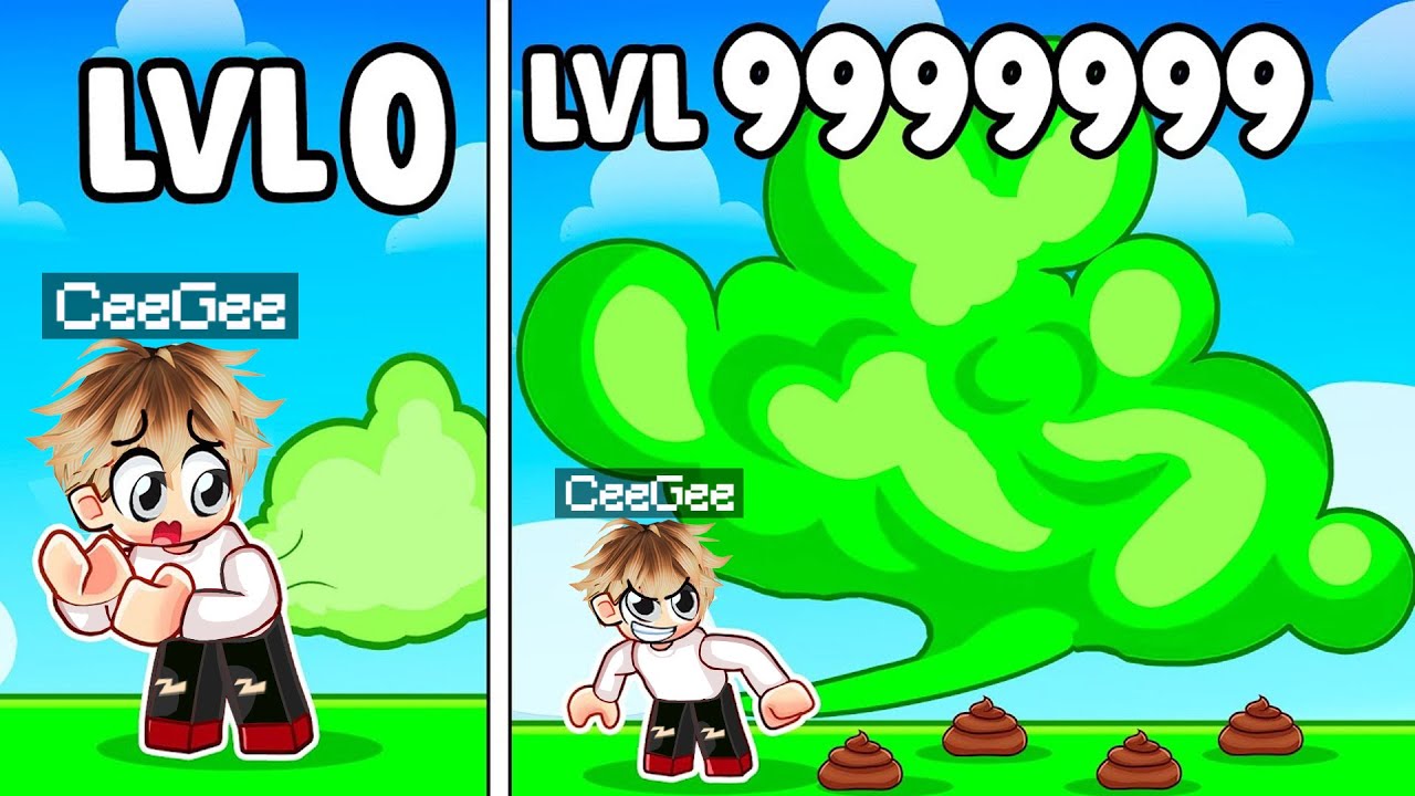 MAX LEVEL Fart in Roblox!