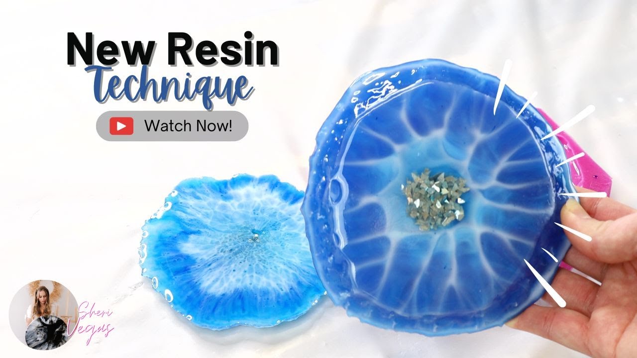 Wow! Testing New Ways To Create The Larimar Effect In Resin