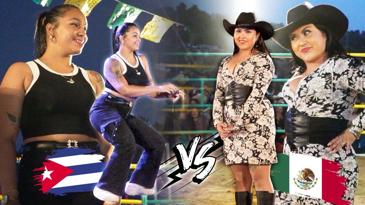 ¡CUBANA vs MEXICANA! 😍 SE PUSO BUENÍSIMO EL JUEGO DE JARIPEO, EL MEJOR CONCURSO DEL AÑO