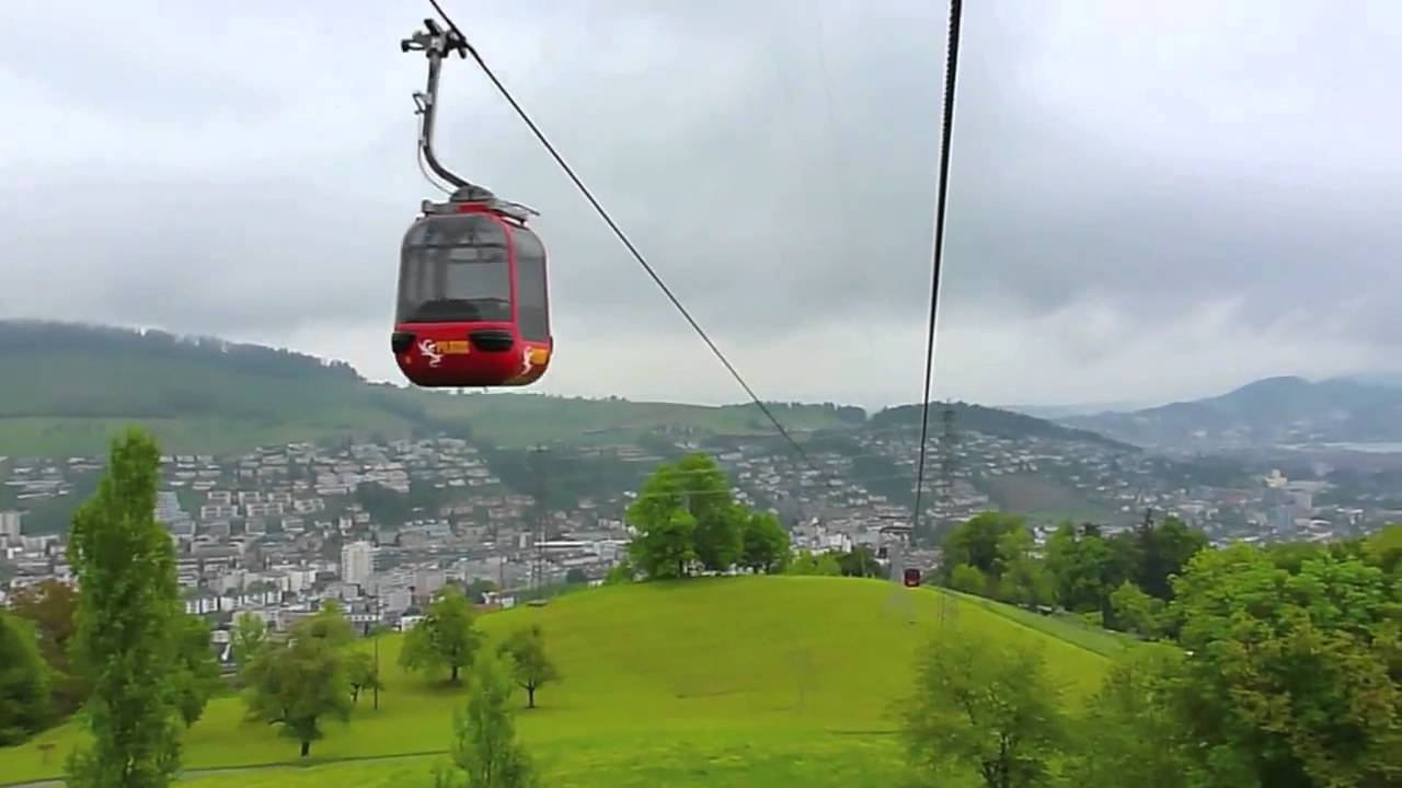 Cable Car Pilatus Mountain