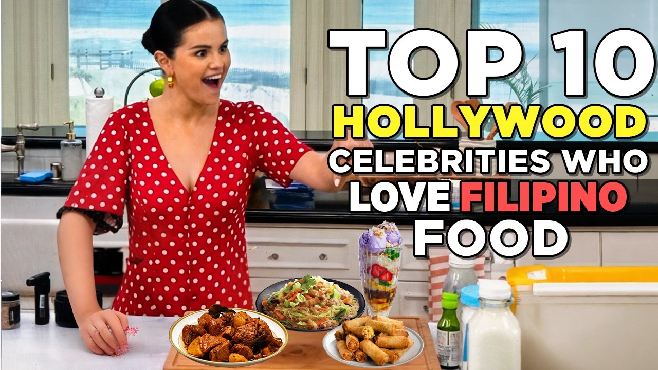 10 Hollywood Celebrities who Love Filipino Food
