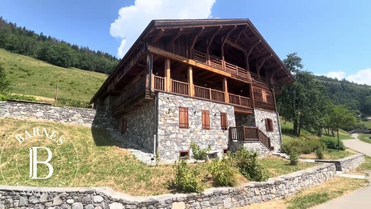 BARNES ARAVIS - LE GRAND-BORNAND - CHALET EXCEPTIONNEL
