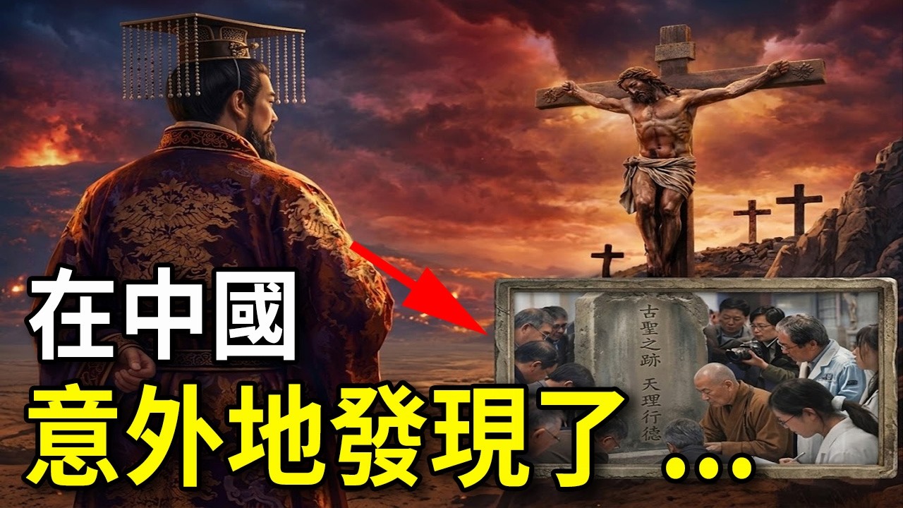 西安西郊出土神祕文物！耶穌受難竟在古中過留下印記？#西安考古 #耶穌受難 #大秦景教 #神祕真相  #絲綢之路