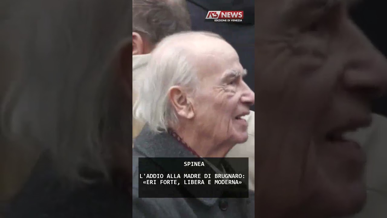 L'ADDIO ALLA MADRE DI BRUGNARO: &laquo;ERI FORTE, LIBERA E MODERNA&raquo; | 22/11/2025