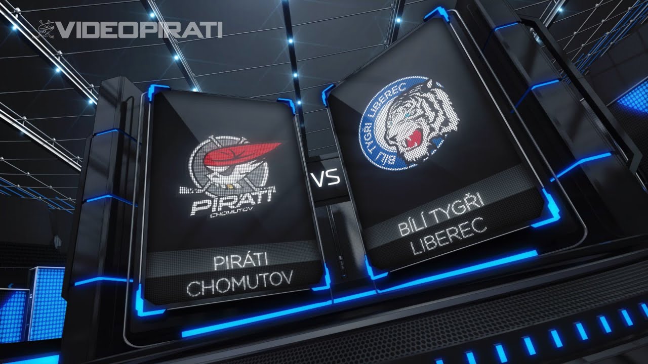 5. kolo TELH: Piráti Chomutov - Bílí Tygři Liberec 3:2 po samostatných nájezdech sestřih