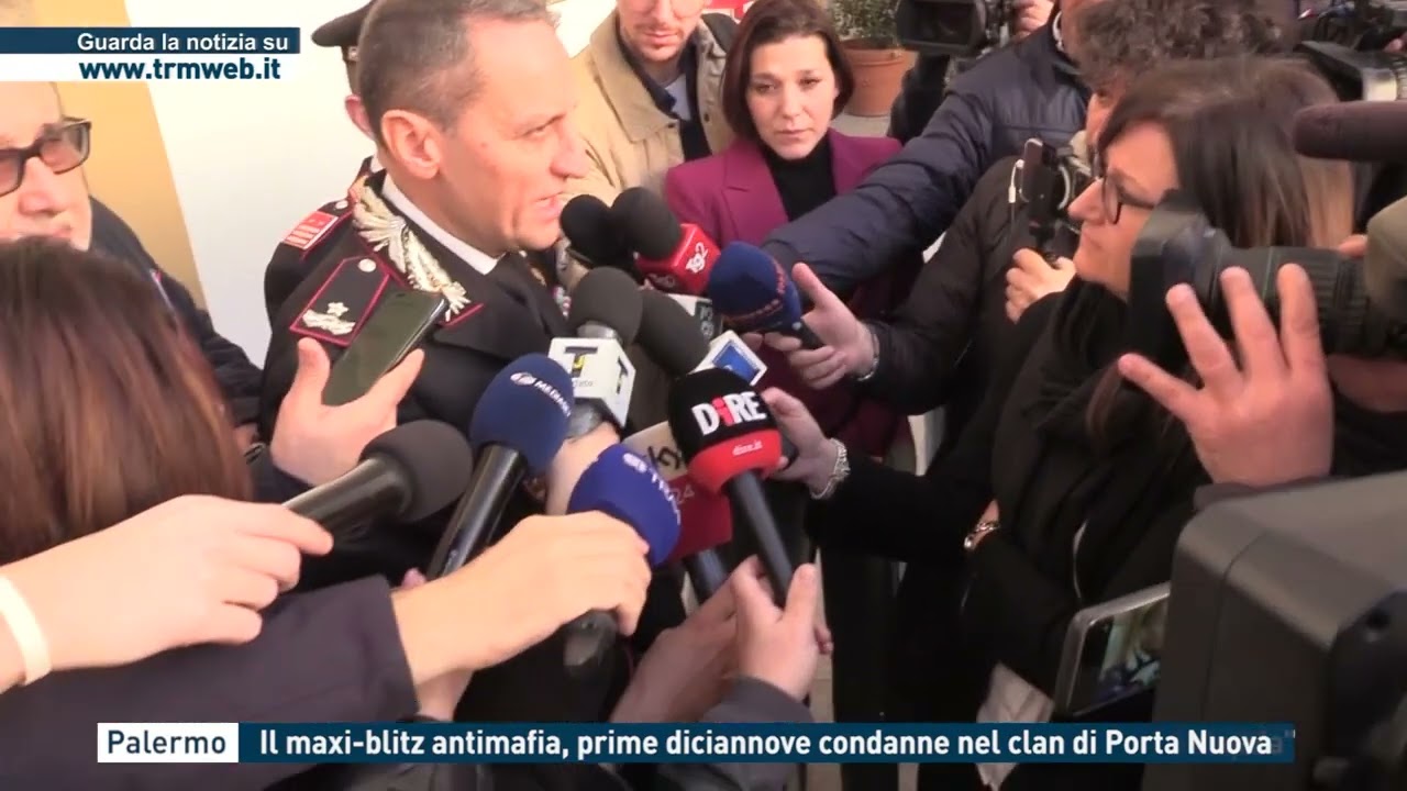 Palermo - Il maxi blitz antimafia, le prime diciannove condanne al clan Porta Nuova