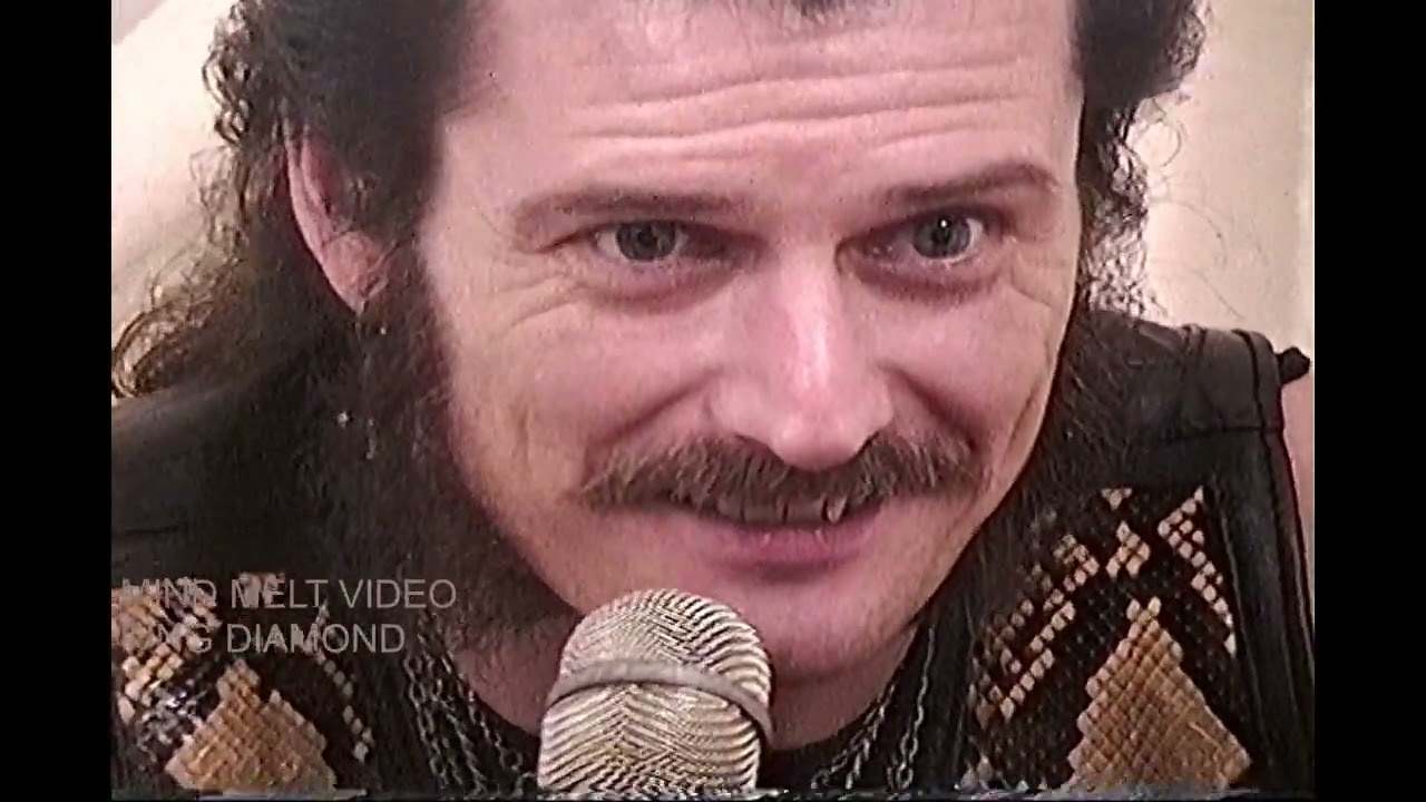 Mind Melt Video KING DIAMOND interview from Milwaukee Metalfest July 30, 1993