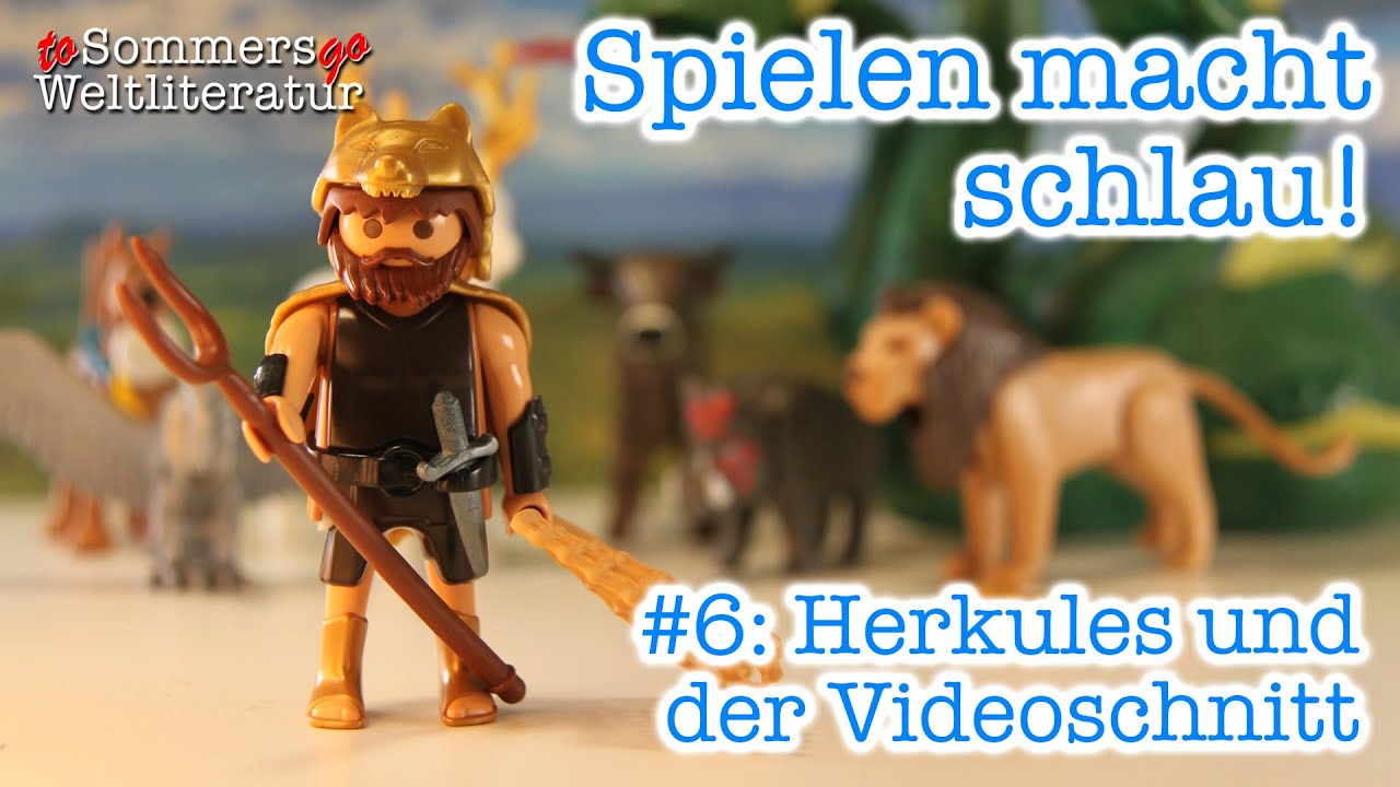 Spielen macht schlau! - #6: Herkules und der Videoschnitt