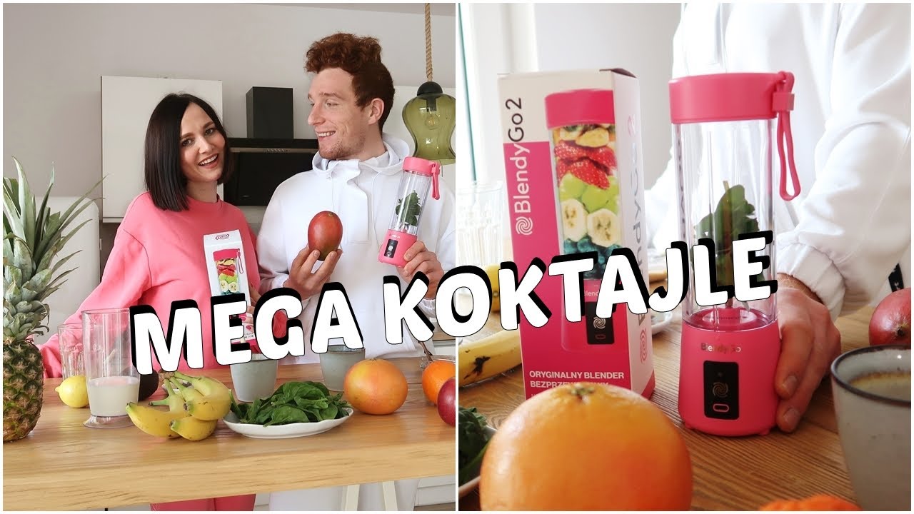 5 przepisów na lekkie koktajle| bender BlendyGo2 ❤️🍹