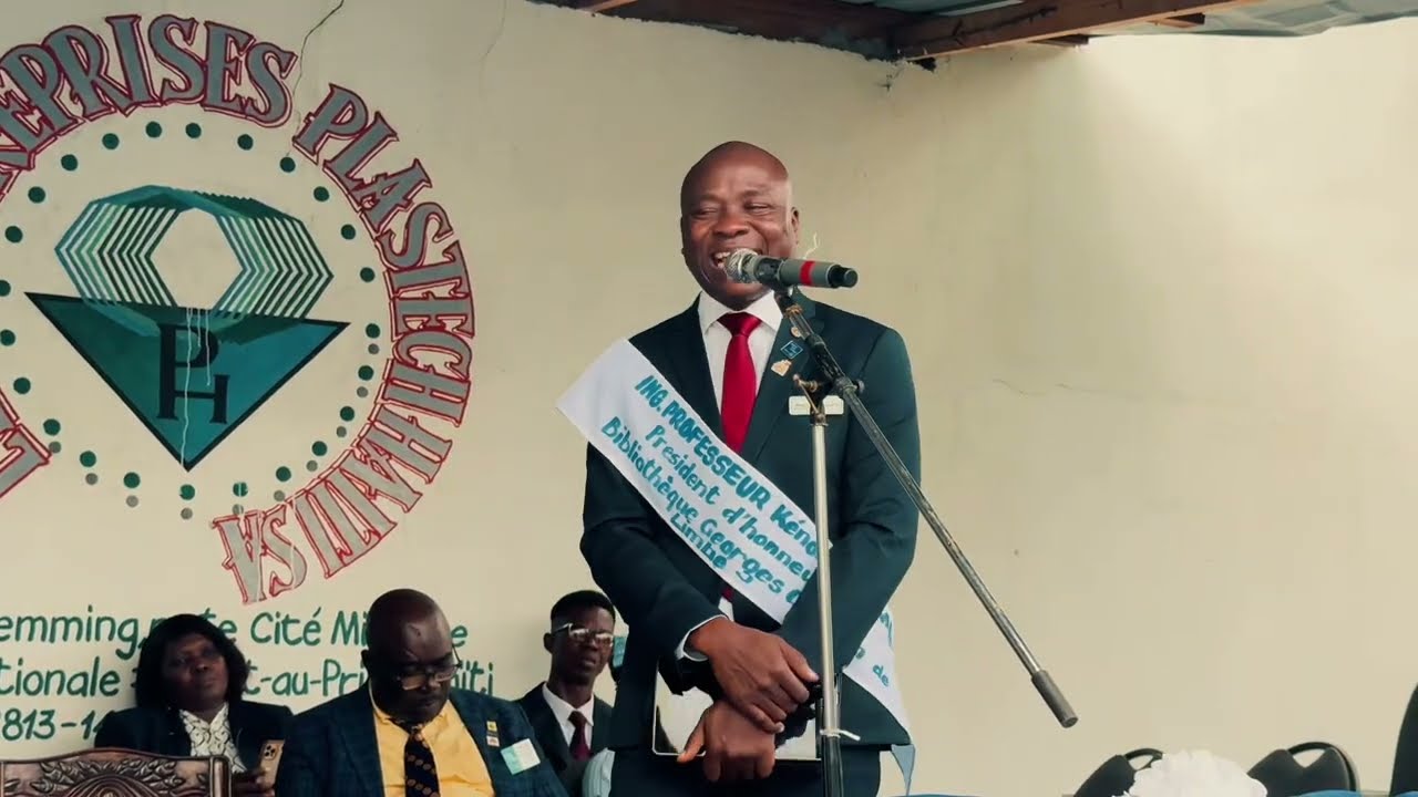 L’Ingénieur Kénold Décimus a été installé comme Président d’honneur dela BibliothèqueGeorges Castera