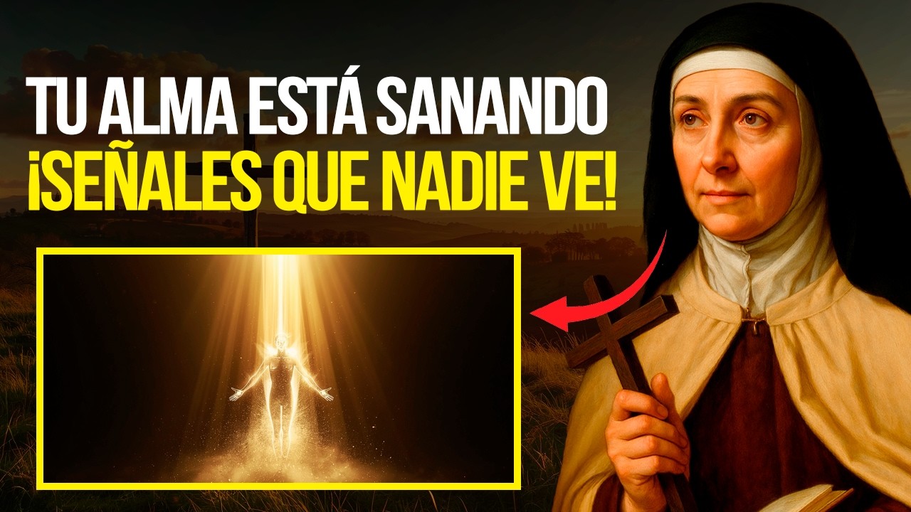 ✨ 7 SEÑALES SECRETAS DE QUE TU ALMA ESTÁ SANANDO — SANTA TERESA LO REVELA