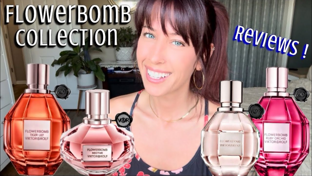 FLOWERBOMB COLLECTION//REVIEWS #tigerlily #perfumecollection #perfumereview #flowerbomb #perfume
