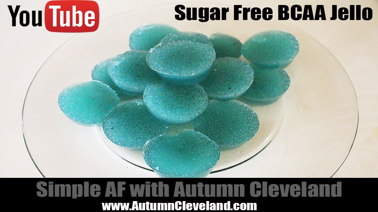 Simple AF: Sugar Free BCAA Jello