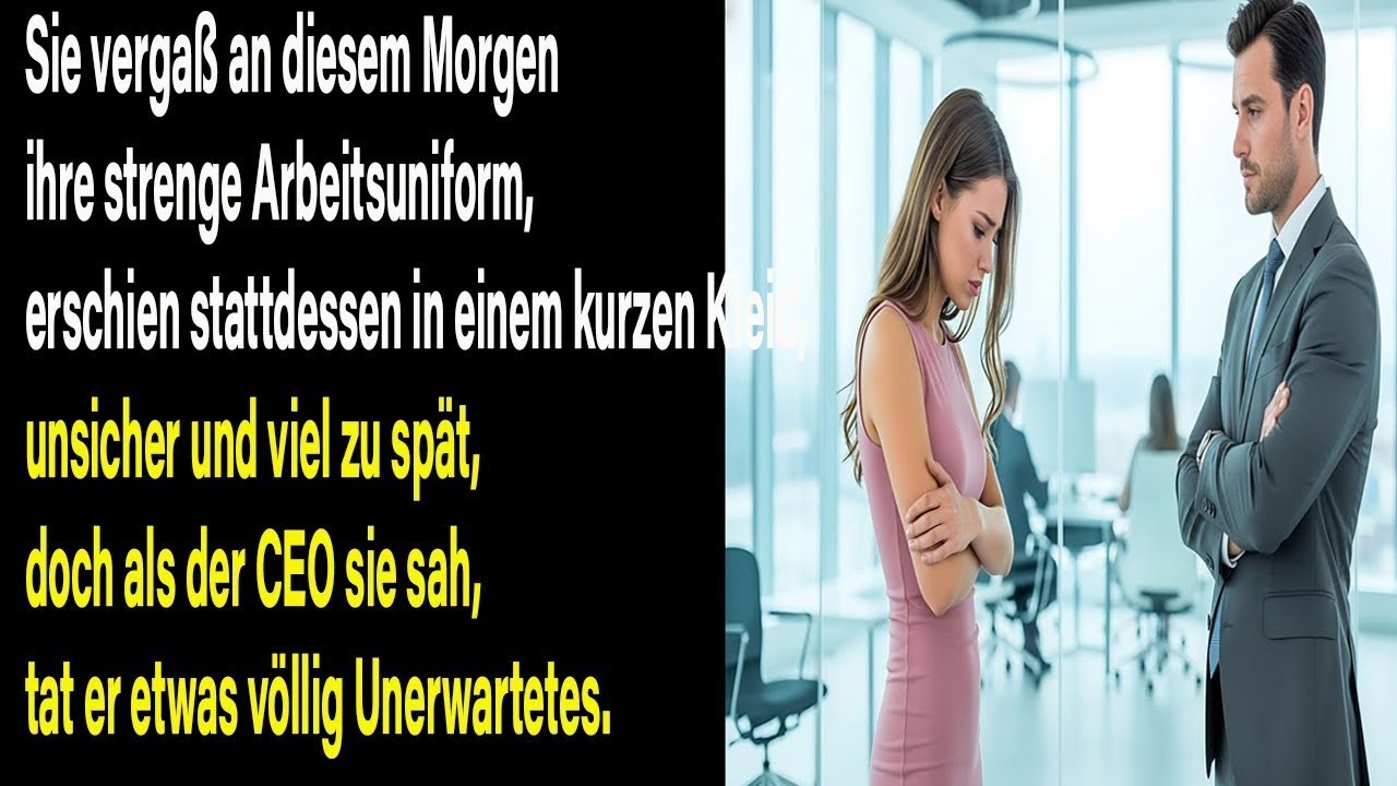 SIE ERSCHIEN OHNE UNIFORM IN EINEM KURZEN KLEID – ALS DER CEO SIE SAH, HANDELTE ER SOFORT