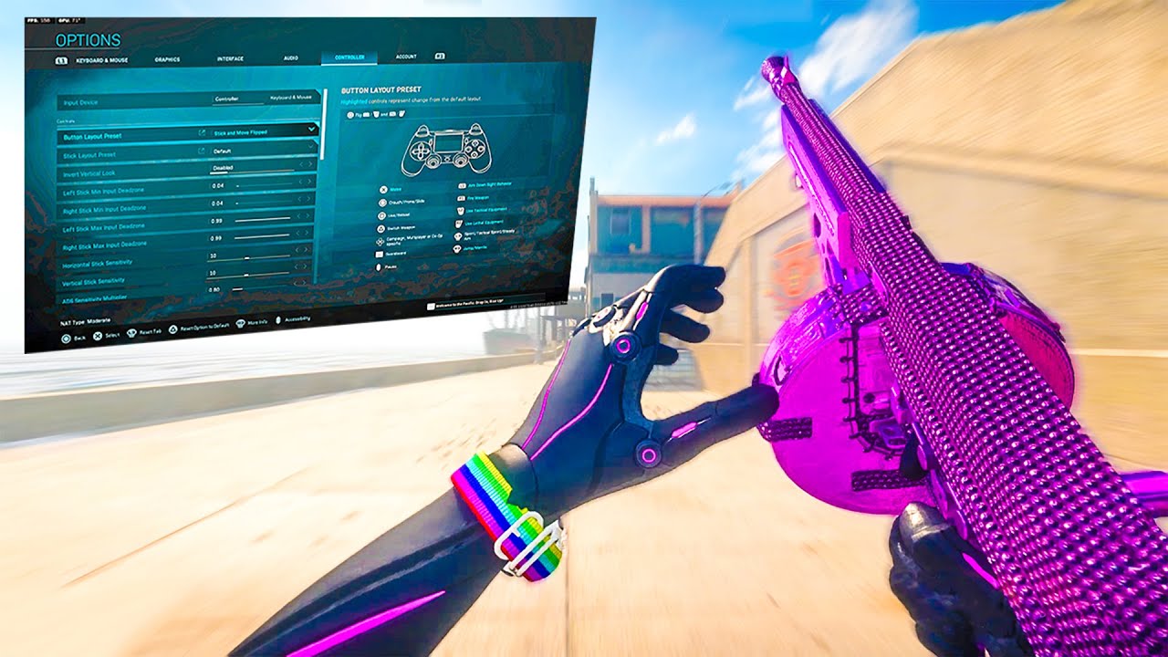 NEW Best Warzone Settings For Movement and Aim