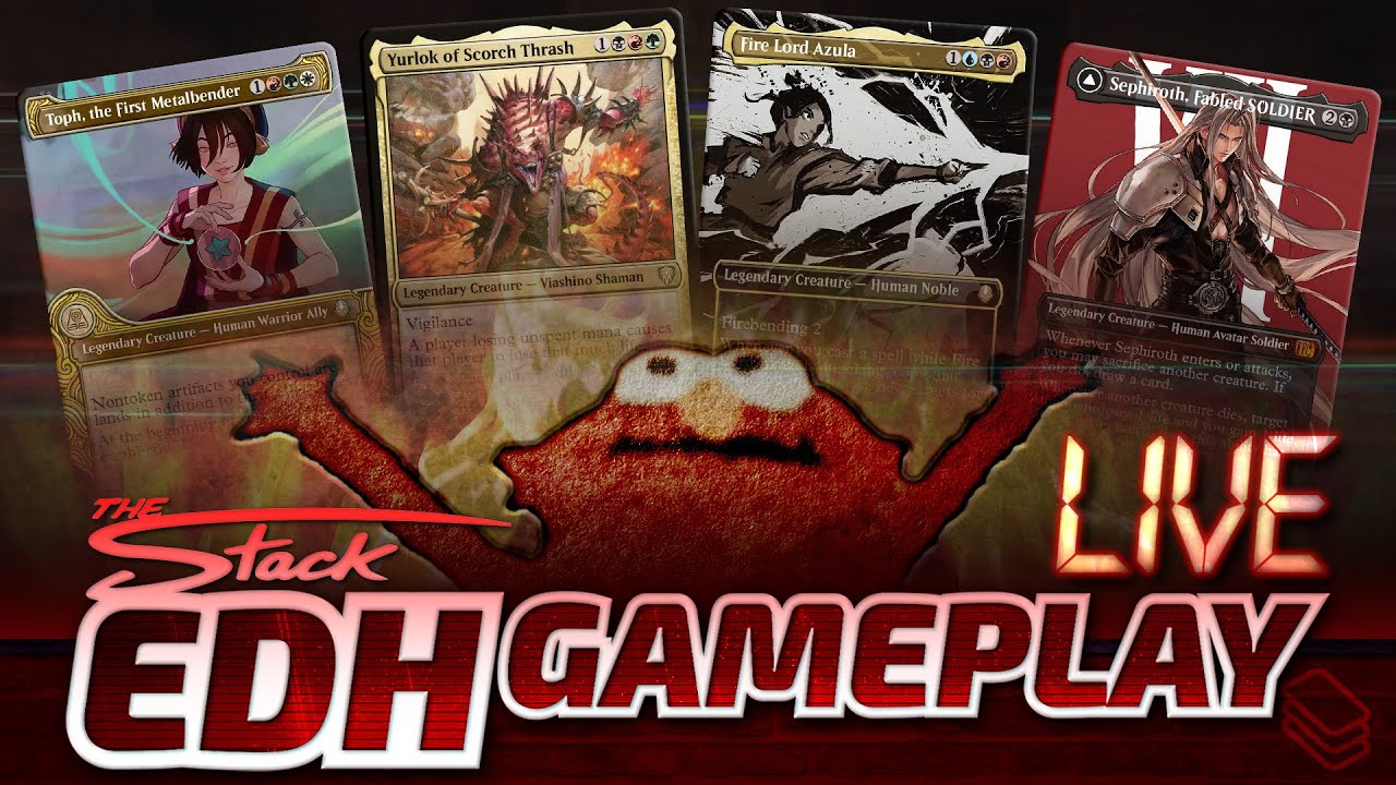 Stack Live: Parachuting into Your Living Room (EDH / Commander Paper Gameplay)