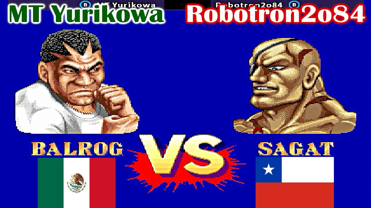 Street Fighter II': Champion Edition - MT Yurikowa vs Robotron2o84 FT5