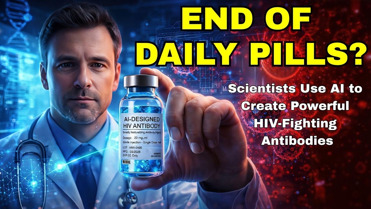 Ученые используют искусственный интеллект для создания мощных антител, борющихся с ВИЧ.