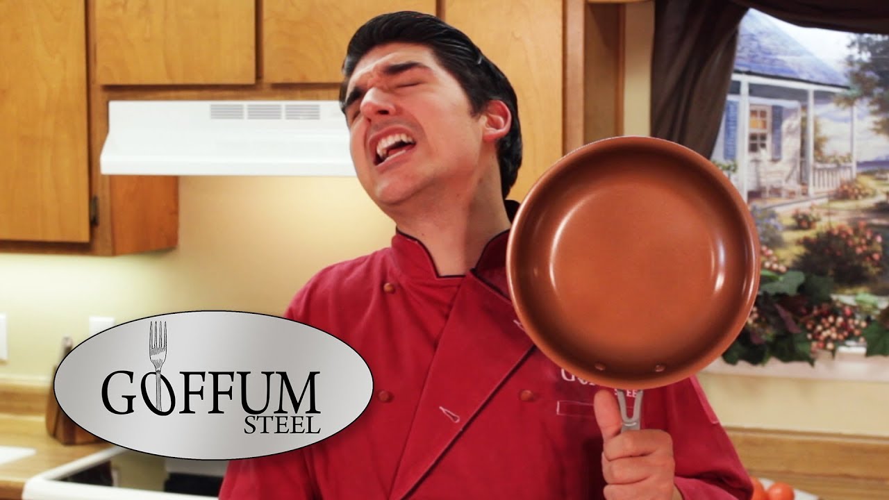 Goffum Steel! (Gotham Steel pan parody)
