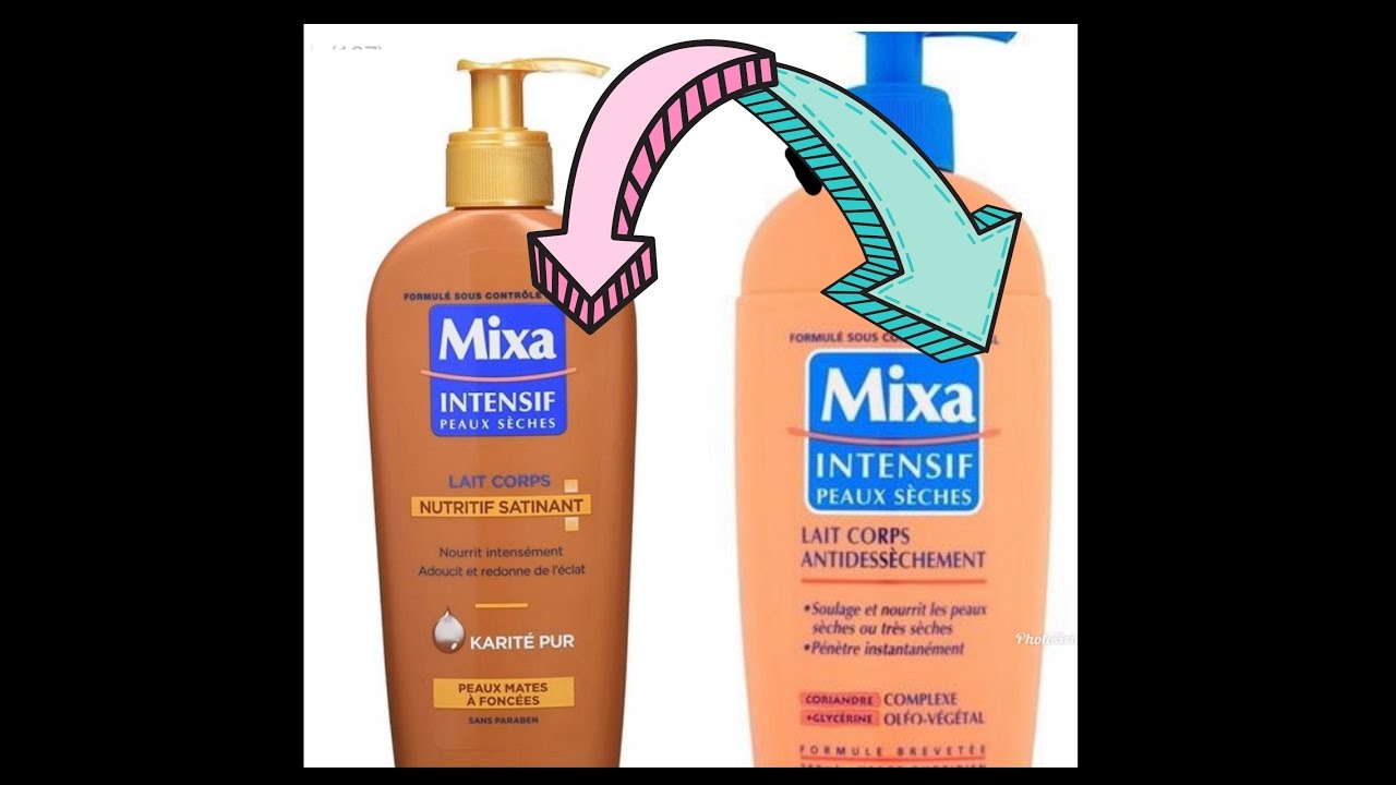 MIXA ECLAIRCISSANT PEAU CLAIRE ET PEAU MARRON