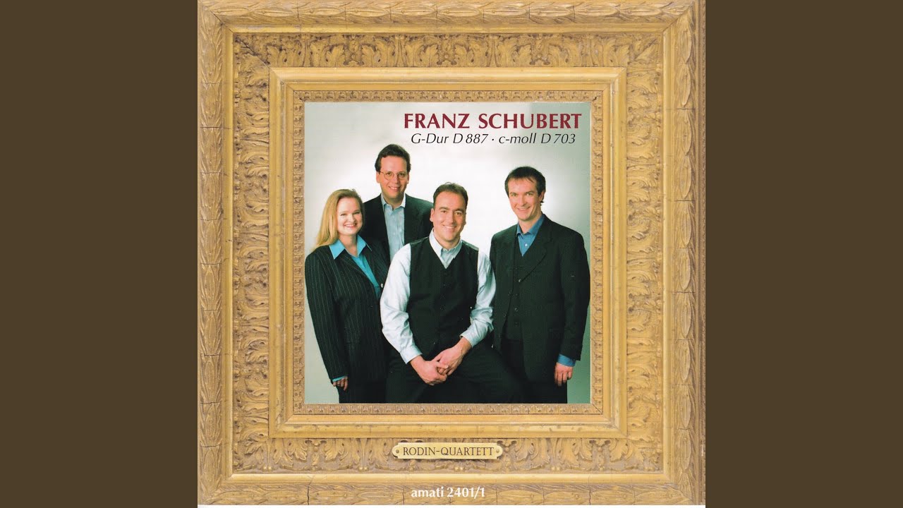 String Quartet No. 15 in G Major, Op. 161, D. 887: III. Scherzo. Allegro vivace - Trio. Allegretto