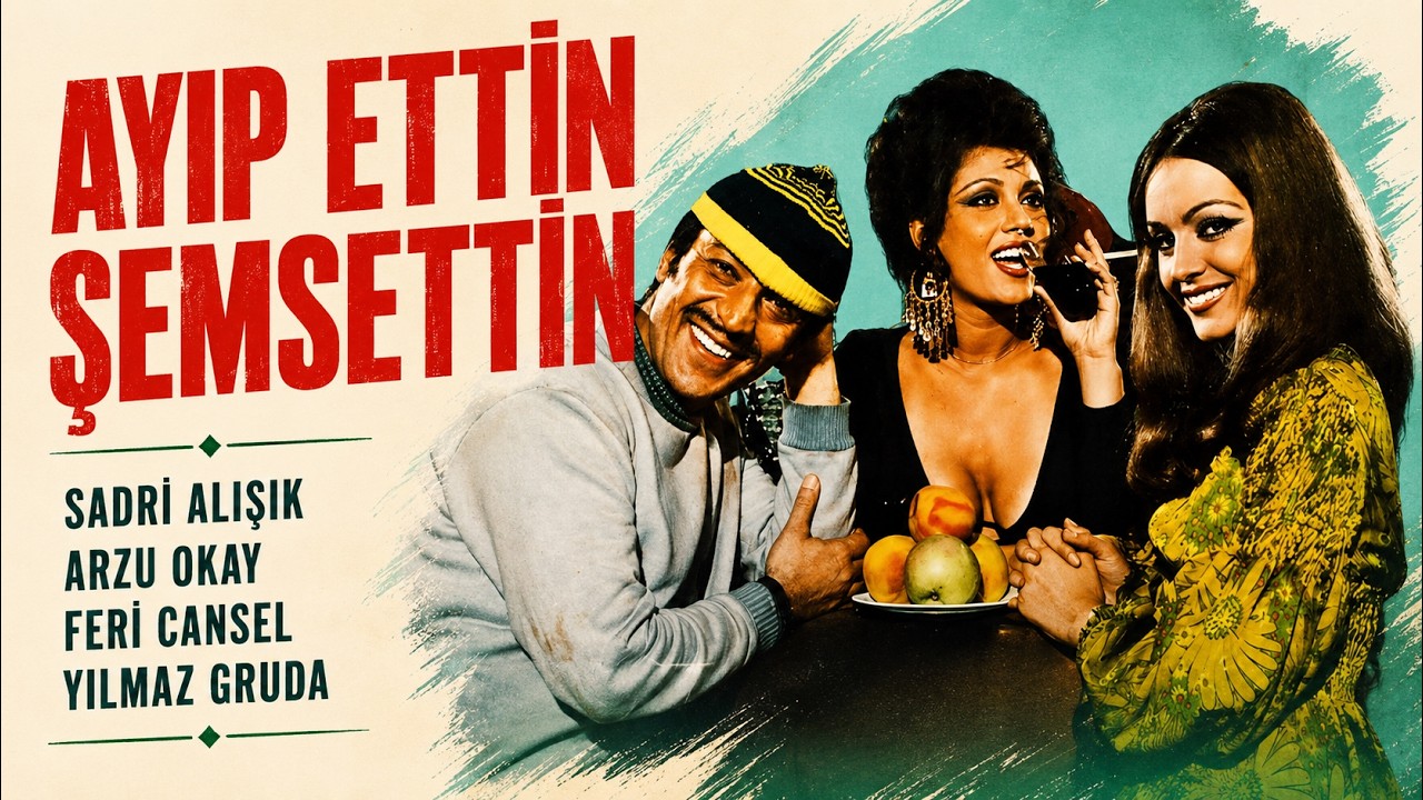 Ayıp Ettin Şemsettin Türk Filmi | FULL | Sadri Alışık | Feri Cansel | Arzu Okay