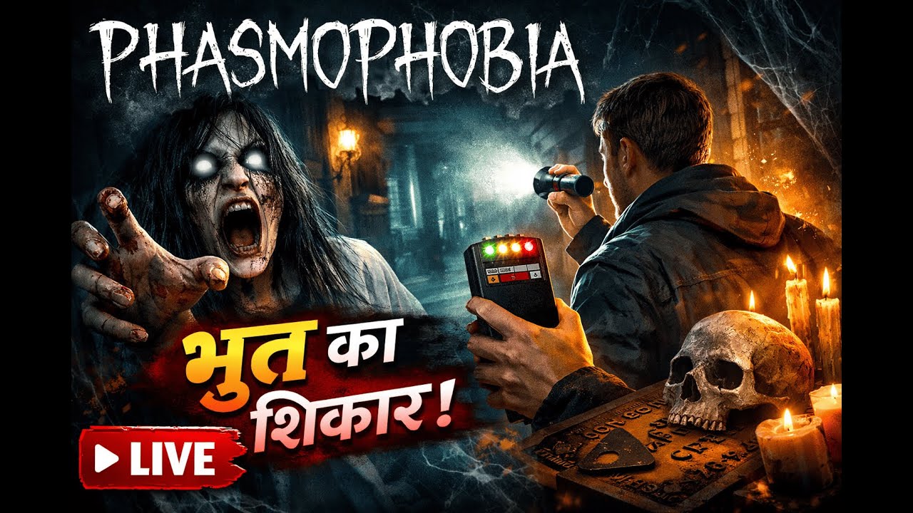 Dil Kamzor Wale Mat Dekhna 😈 Phasmophobia Live Hindi