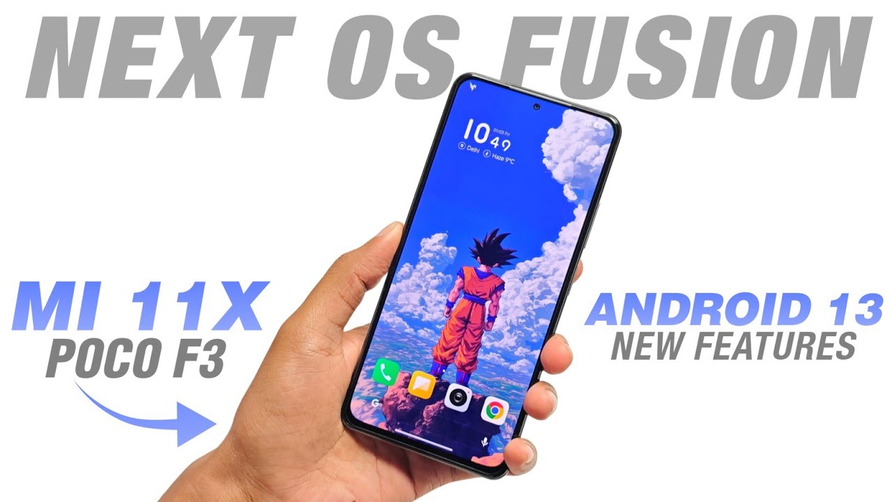 NEXT OS Fusion For Mi 11X & POCO F3 | Android 13 | Custom Accent And More Features