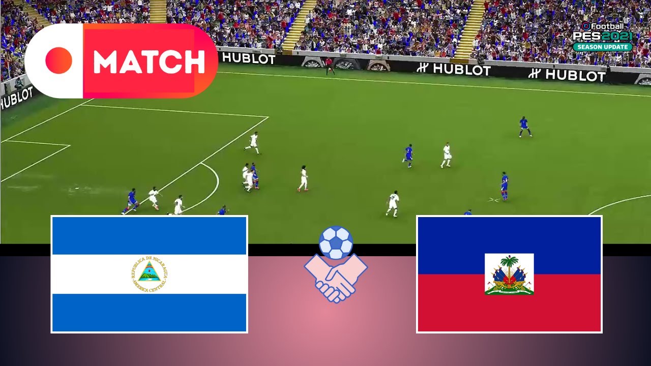 NICARAGUA vs HAITI | World Cup Qualifying 2025 Match Simulation | eFootball Pes 21 Gameplay