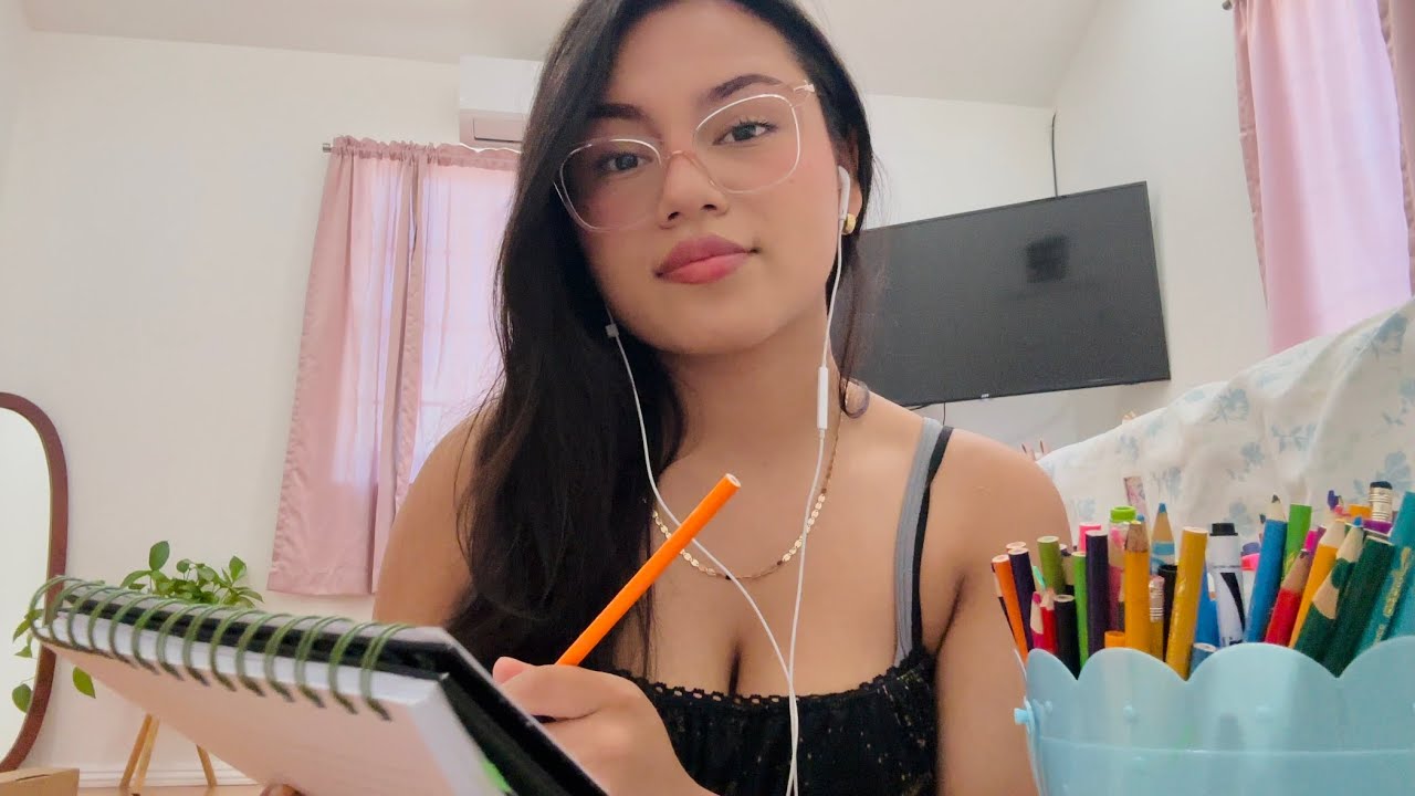 ASMR~ Drawing You (Chaotic)
