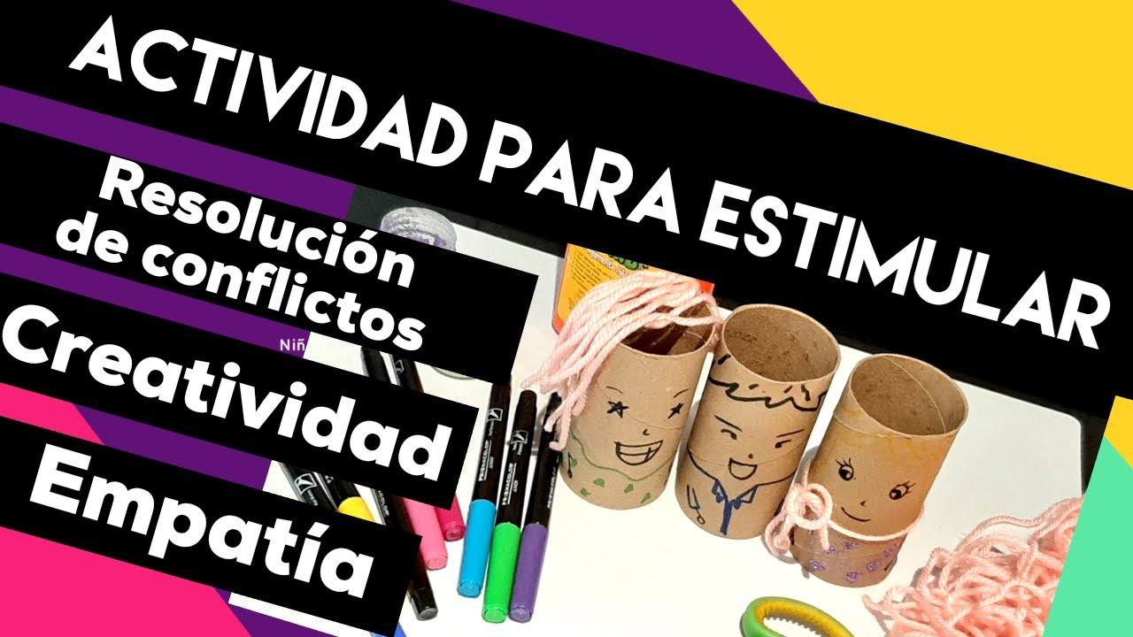 HABILIDADES BLANDAS PARA NIÑOS - Actividad para CREATIVIDAD, EMPATÍA y RESOLUCIÓN DE CONFLICTOS