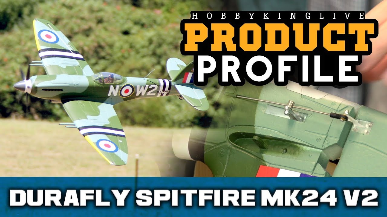 Durafly Supermarine Spitfire Mk24 V2 1100mm (43