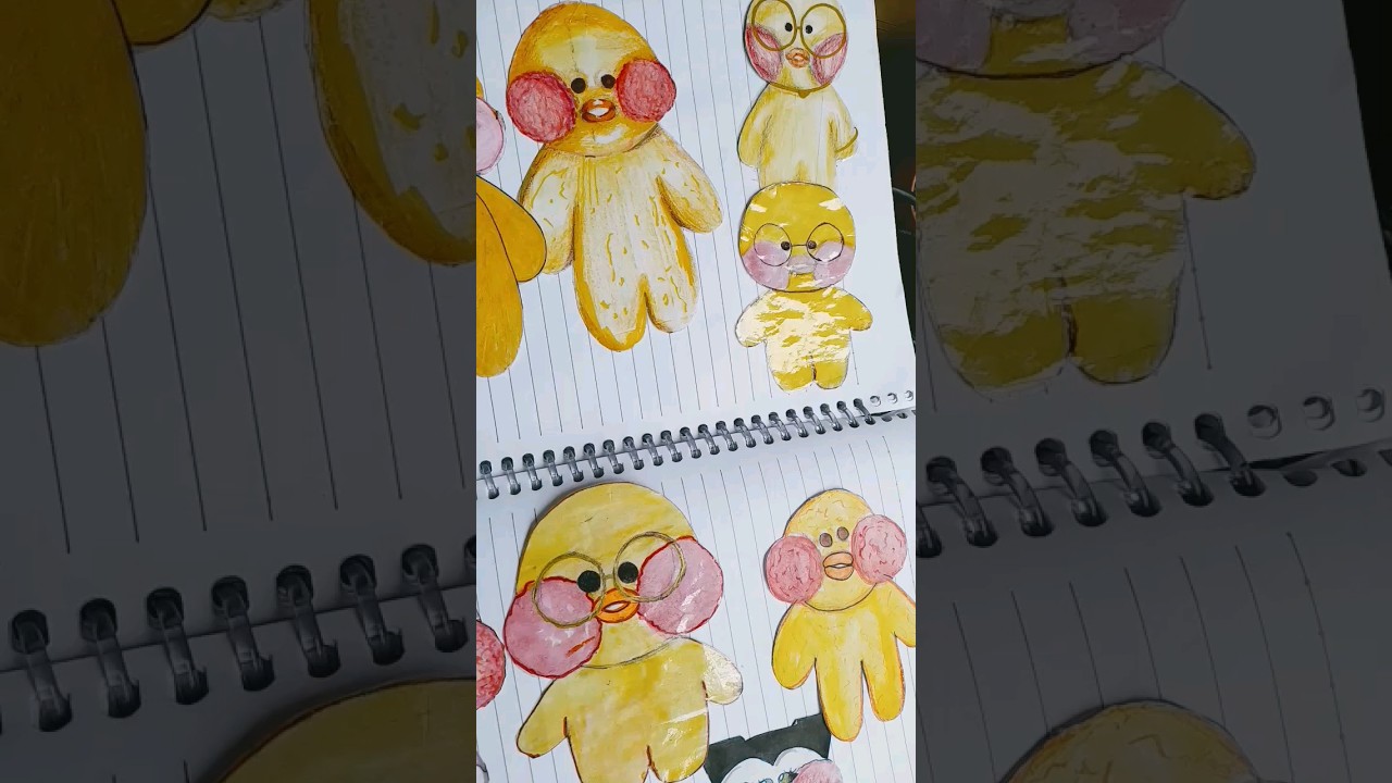 Paper duck roupa nova pijama❤  patinho de papel