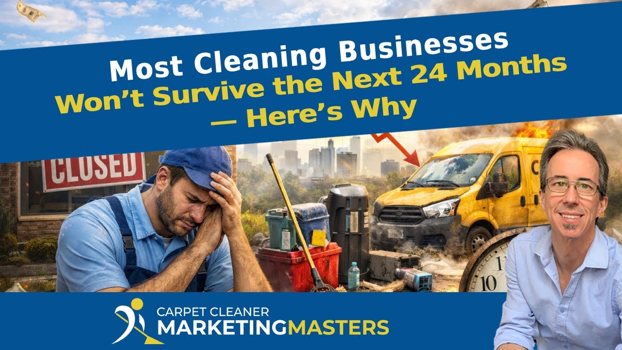 Most Cleaning Businesses Won’t Survive the Next 24 Months — Here’s Why