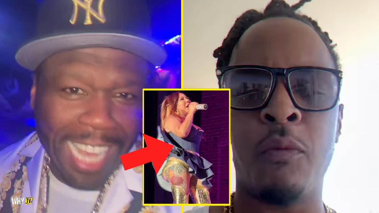 50 Cent Clowning T.I.'s Wife Tiny Hard And Tells 'I Keep Saying Keep My Name Out Ya Mouth, Ok?'