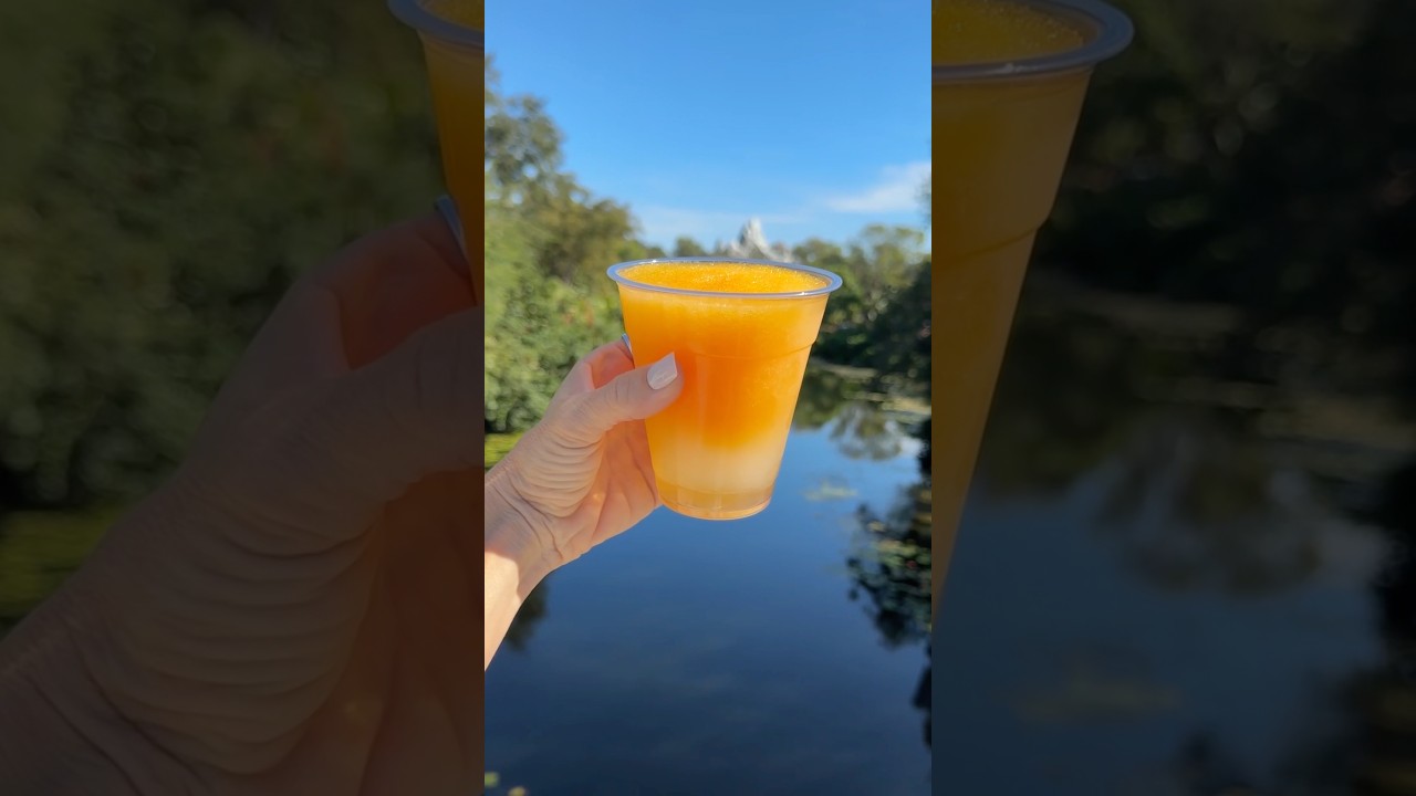 New BOG Juice at Disney&rsquo;s Animal Kingdom! 📍Harambe Market #disneyworld #disneysnacks #disneydrinks