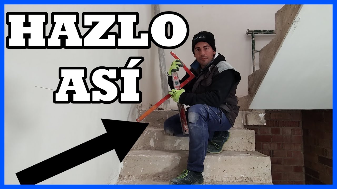 COMO MARCAR ESCALERA
