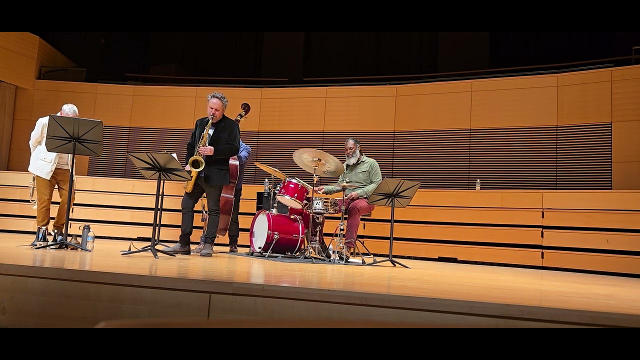 Jason Rigby(tenor sax)Russ Johnson (Trumpet) Clark Sommers(Bass) Dana Hall(Drums)