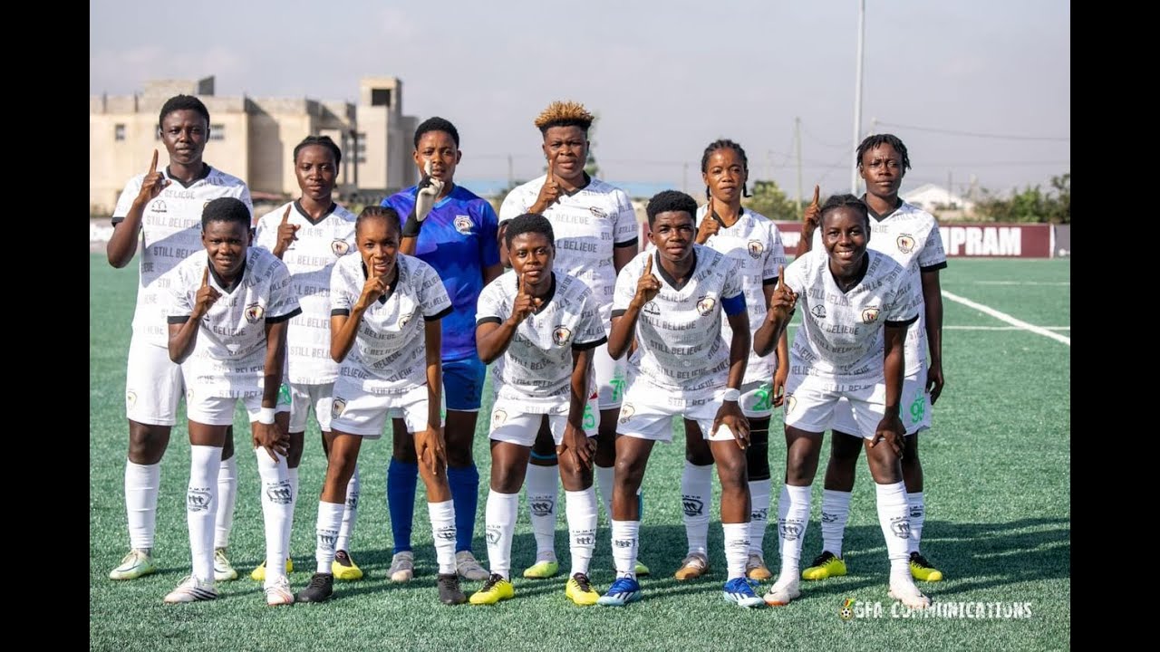 AMPEM DARKOA LADIES FC VS NORTHERN LADIES FC  -  Malta Guinness Women's Premier League.