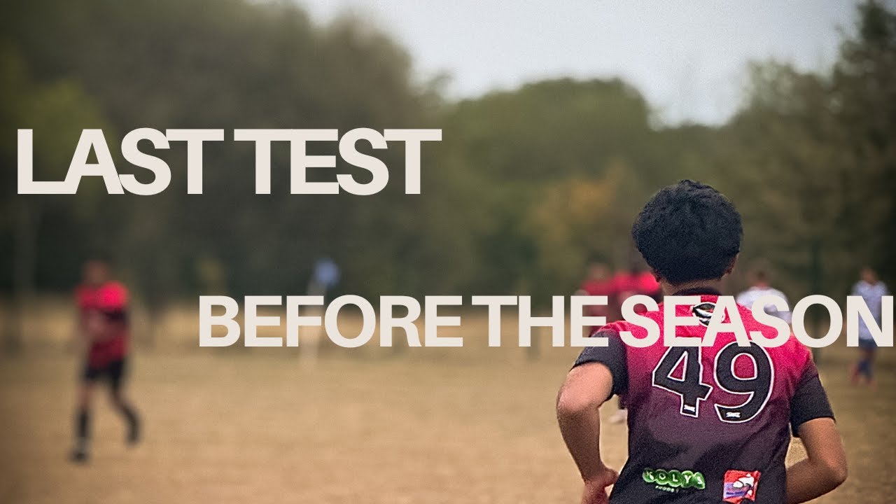 Last Test Before the Season